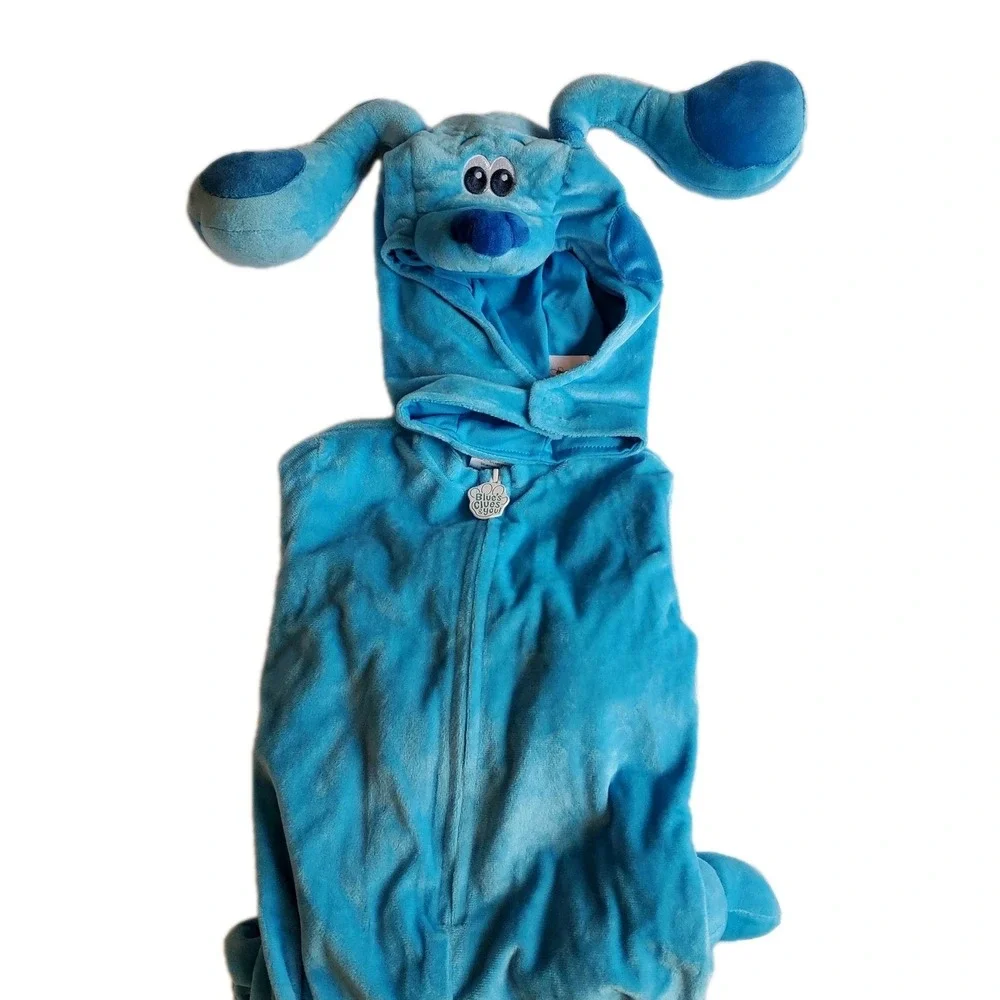 Blues Clues 2T Toddler Child Jumpsuit Halloween Costume Spirit Blue Dog Nick‎ JR